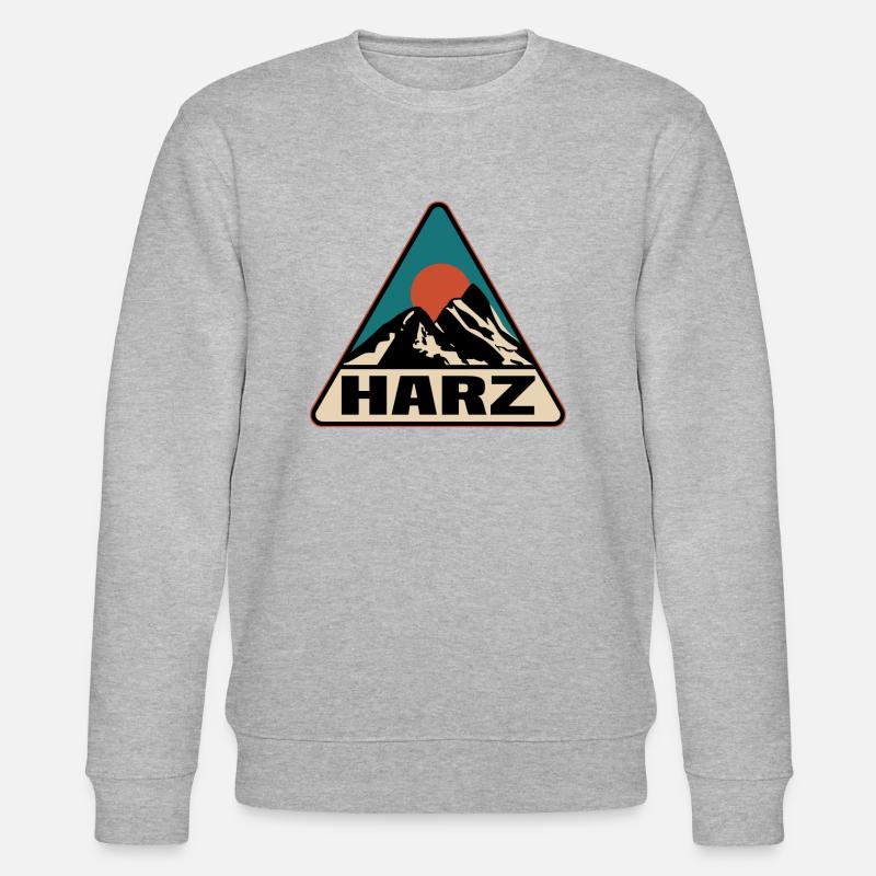 Harz - Stanley/Stella Unisex Bio-Sweatshirt CHANGER  - Grau meliert
