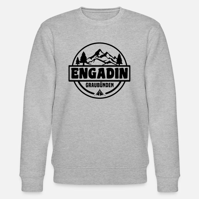 Engadin - Stanley/Stella CHANGER Unisex Organic Sweatshirt - heather grey