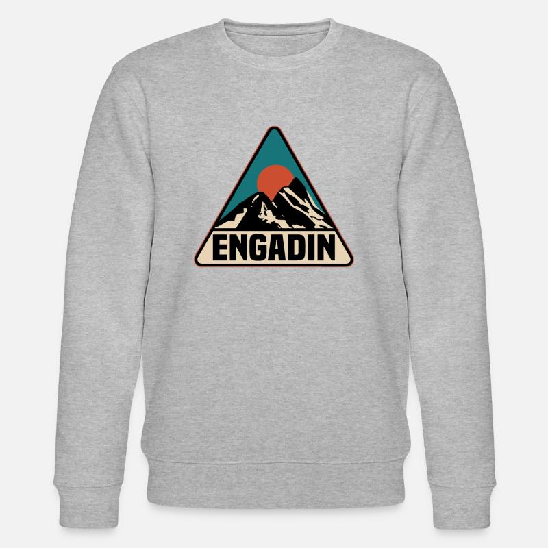 Engadin - Stanley/Stella CHANGER Unisex Organic Sweatshirt - heather grey