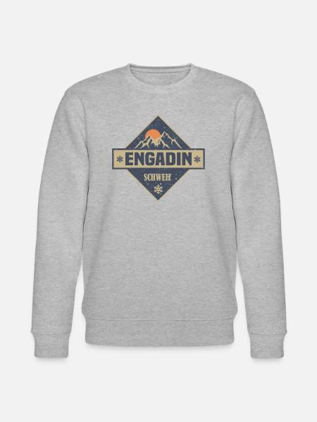Engadin - Stanley/Stella CHANGER Unisex Organic Sweatshirt - heather grey