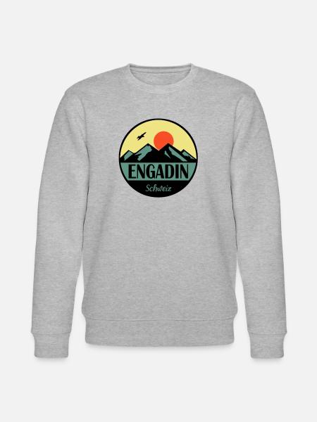 Engadin - Stanley/Stella CHANGER Unisex Organic Sweatshirt - heather grey