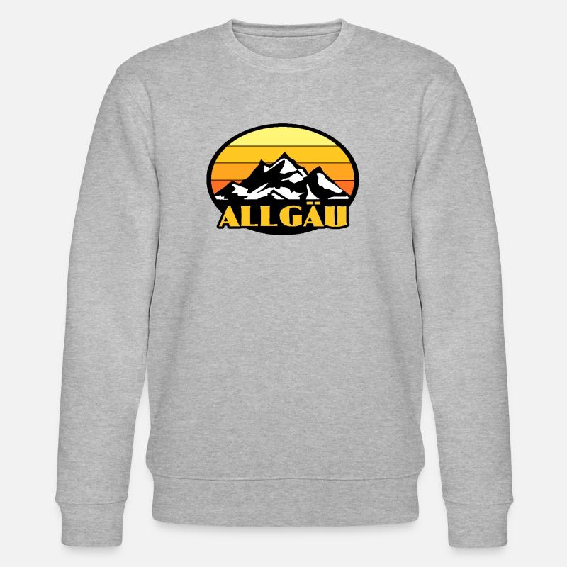 Allgäu - Stanley/Stella Unisex Bio-Sweatshirt CHANGER  - Grau meliert