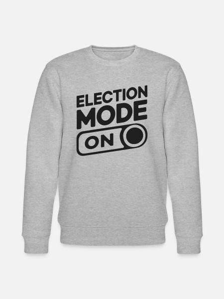Mode électoral activé - Sweat bio CHANGER Stanley/Stella Unisexe - gris chiné