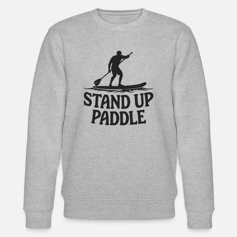 Stand Up Paddle SUP - Stanley/Stella Unisex Bio-Sweatshirt CHANGER  - Grau meliert