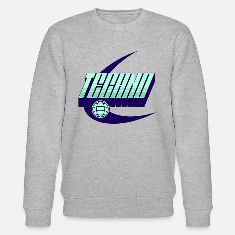 Techno - Stanley/Stella Unisex Bio-Sweatshirt CHANGER  - Grau meliert
