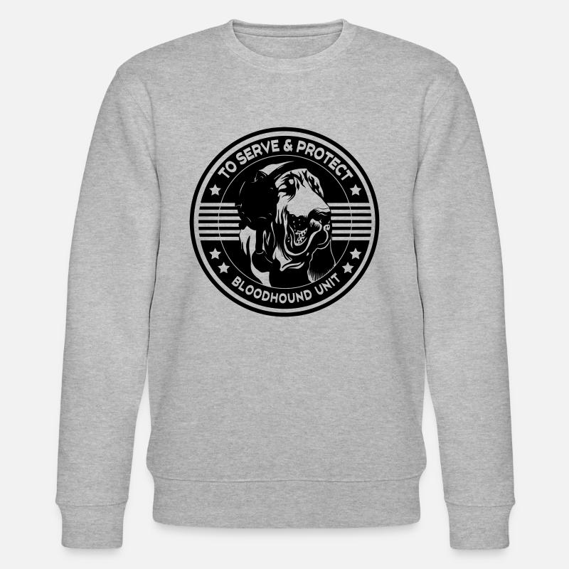 Bloodhound - Stanley/Stella Unisex Bio-Sweatshirt CHANGER  - Grau meliert