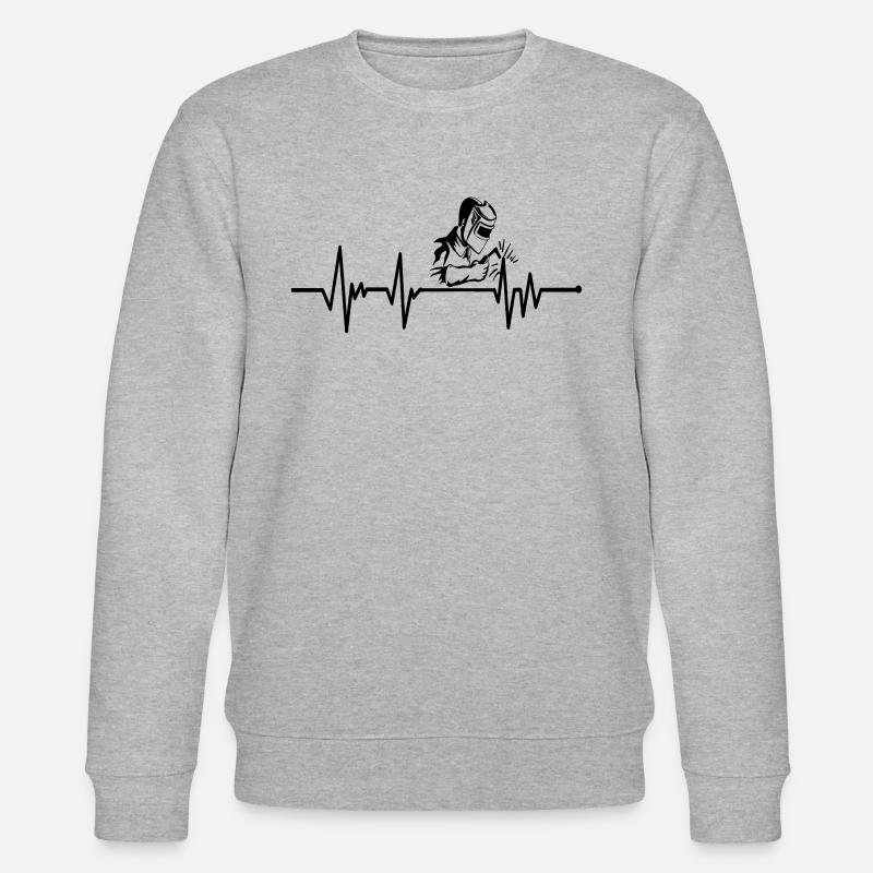 soudeur - Sweat bio CHANGER Stanley/Stella Unisexe - gris chiné