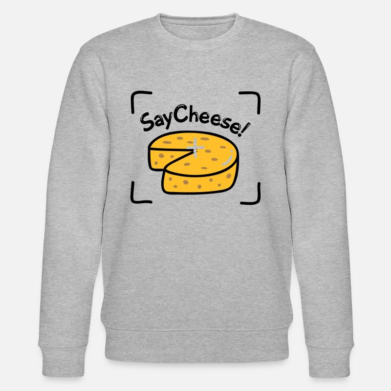 Dites fromage! - Sweat bio CHANGER Stanley/Stella Unisexe - gris chiné
