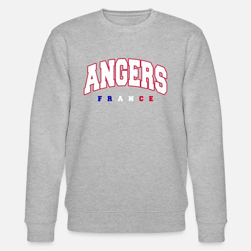 Angers - Stanley/Stella Unisex Bio-Sweatshirt CHANGER  - Grau meliert