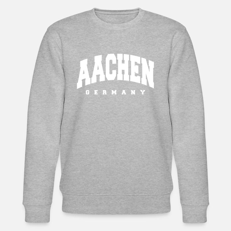 Aachen - Stanley/Stella Unisex Bio-Sweatshirt CHANGER  - Grau meliert