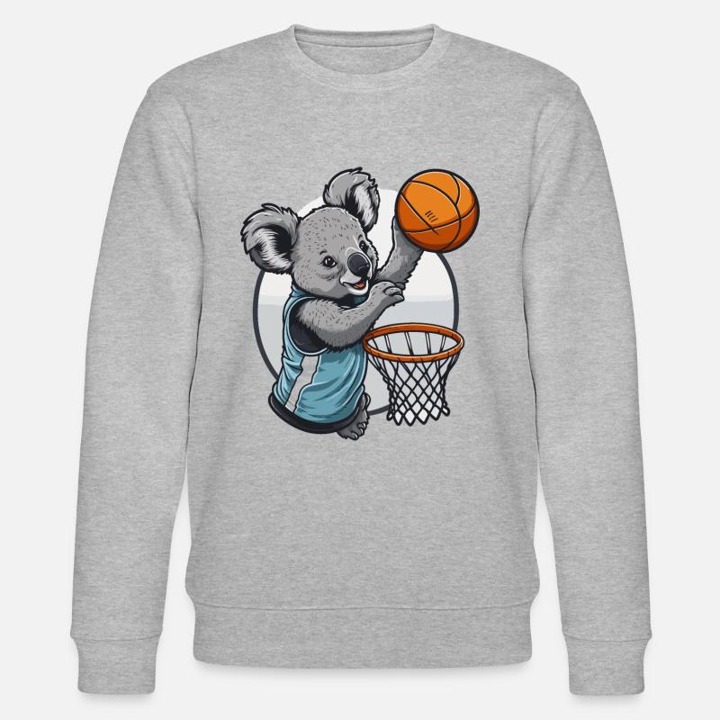 Hoops Koala - Sweat bio CHANGER Stanley/Stella Unisexe - gris chiné
