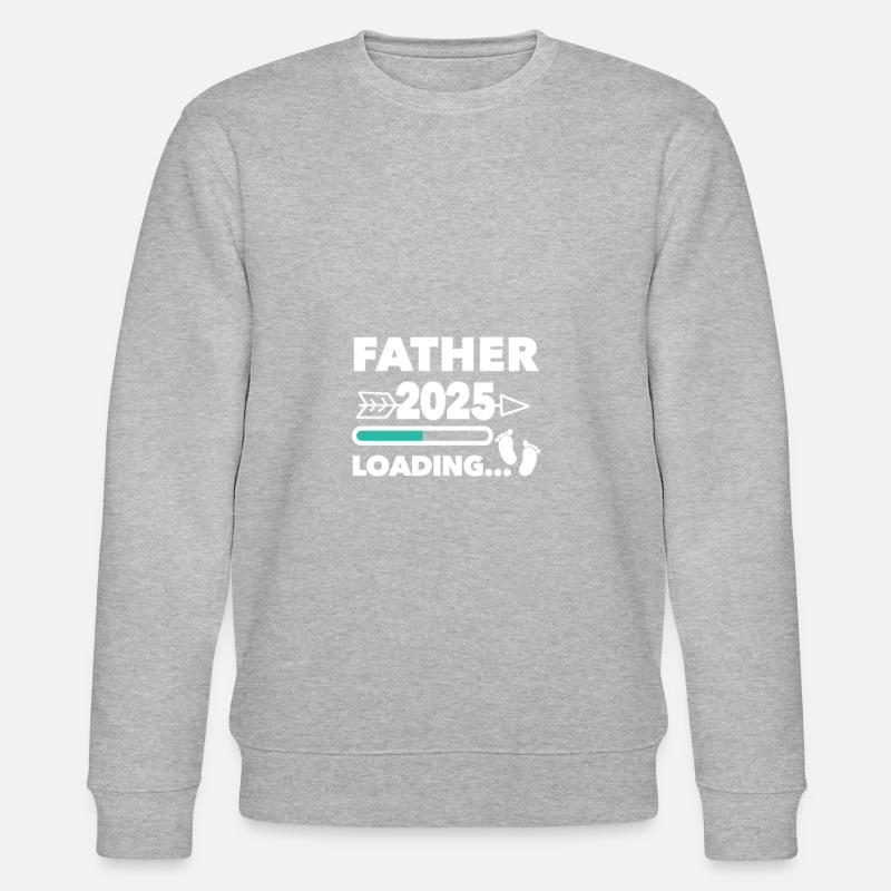 Father 2025 - Stanley/Stella Unisex Bio-Sweatshirt CHANGER  - Grau meliert