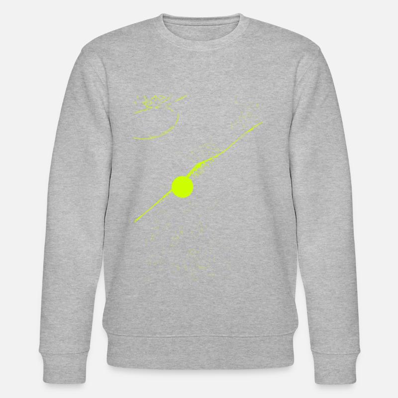 Vert abstrait - Sweat bio CHANGER Stanley/Stella Unisexe - gris chiné