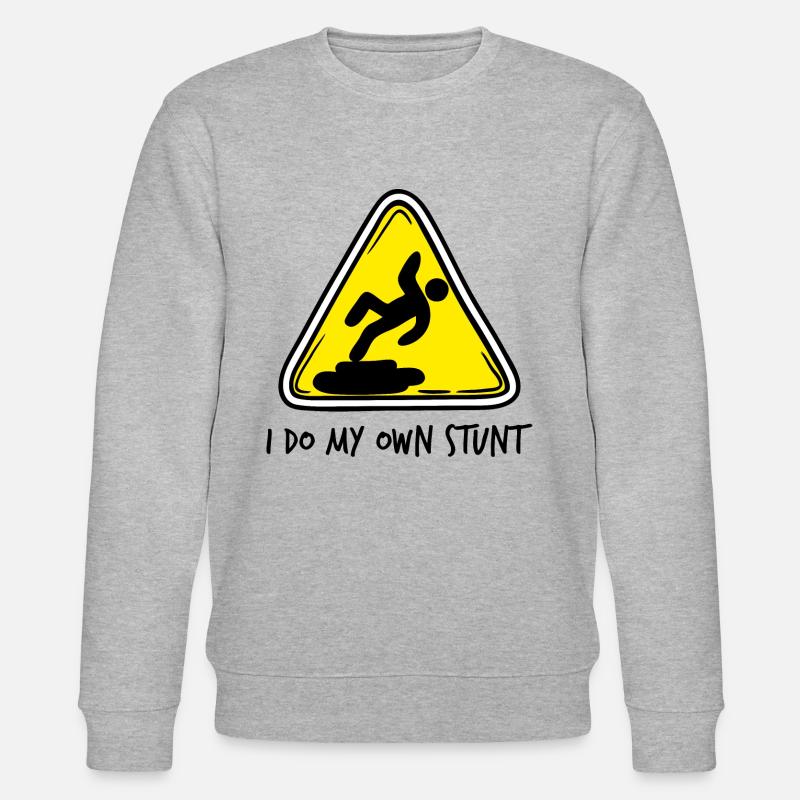 Ma propre signalisation de cascade - Sweat bio CHANGER Stanley/Stella Unisexe - gris chiné