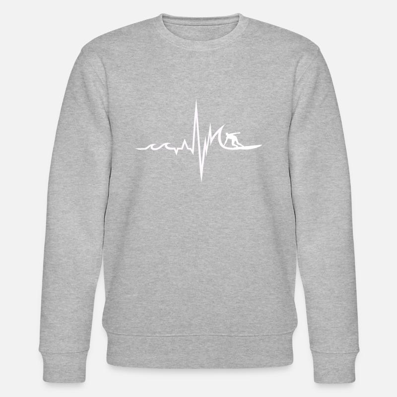 Surflife - Stanley/Stella Unisex Bio-Sweatshirt CHANGER  - Grau meliert
