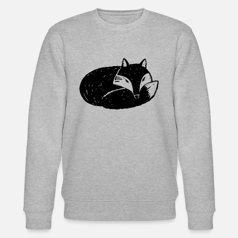 Fuchs - Stanley/Stella Unisex Bio-Sweatshirt CHANGER  - Grau meliert