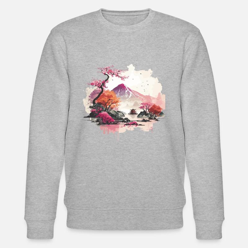 Bloc de bois - Sweat bio CHANGER Stanley/Stella Unisexe - gris chiné