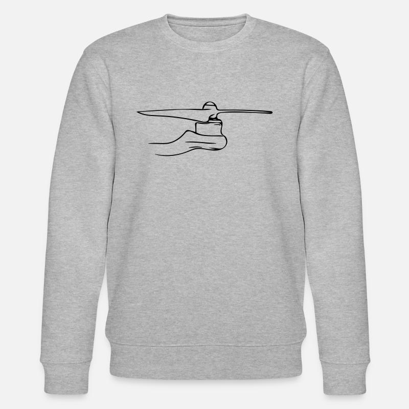 Drone rotor - Sweat bio CHANGER Stanley/Stella Unisexe - gris chiné