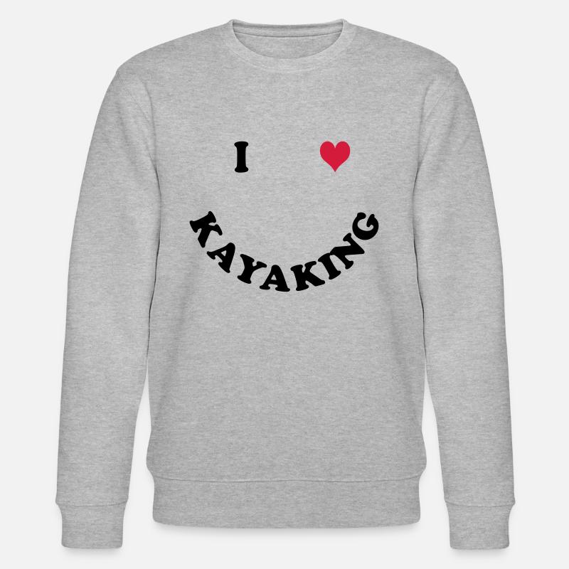 Kajak - Stanley/Stella Unisex Bio-Sweatshirt CHANGER  - Grau meliert