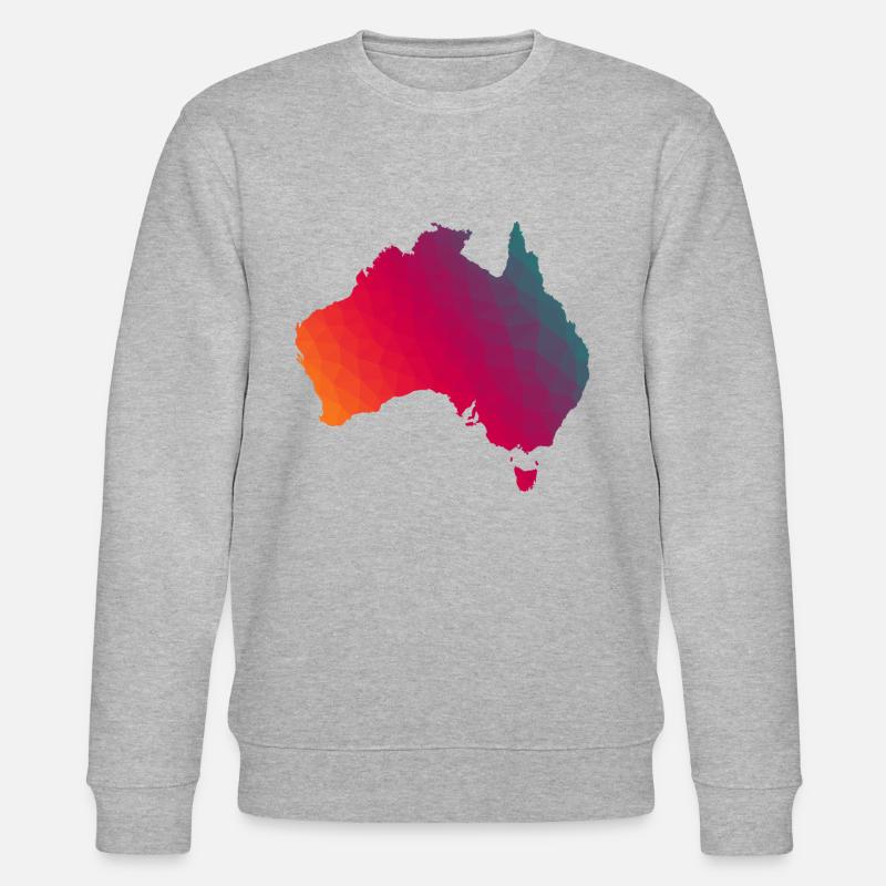 Australien - Stanley/Stella Unisex Bio-Sweatshirt CHANGER  - Grau meliert