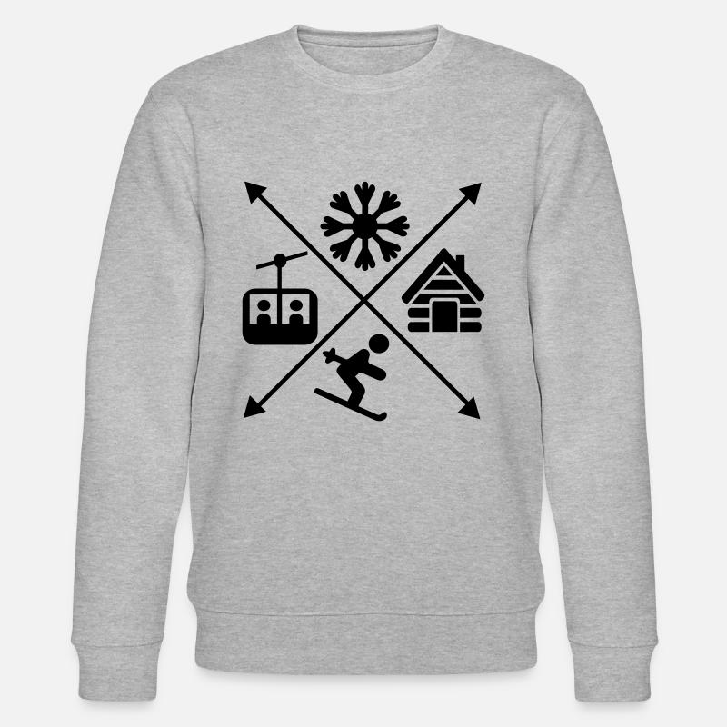 ki - Stanley/Stella Unisex Bio-Sweatshirt CHANGER  - Grau meliert