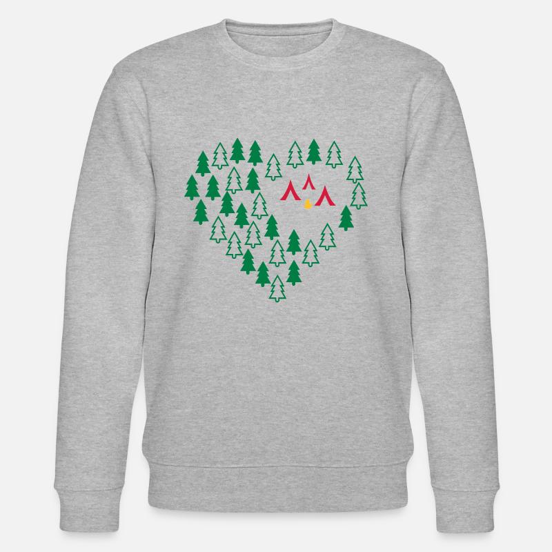 Camping - Sweat bio CHANGER Stanley/Stella Unisexe - gris chiné