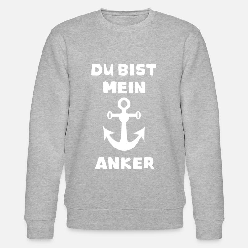 Du bist mein Anker - Stanley/Stella Unisex Bio-Sweatshirt CHANGER  - undefined