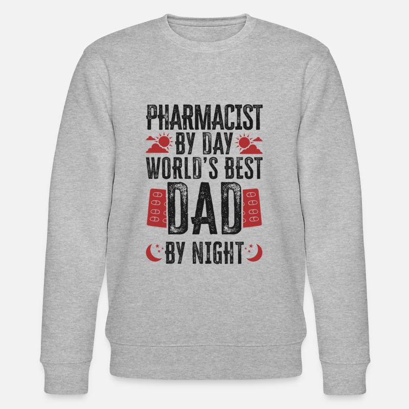 Pharmacy Tech Technician - Stanley/Stella Unisex Bio-Sweatshirt CHANGER  - Grau meliert