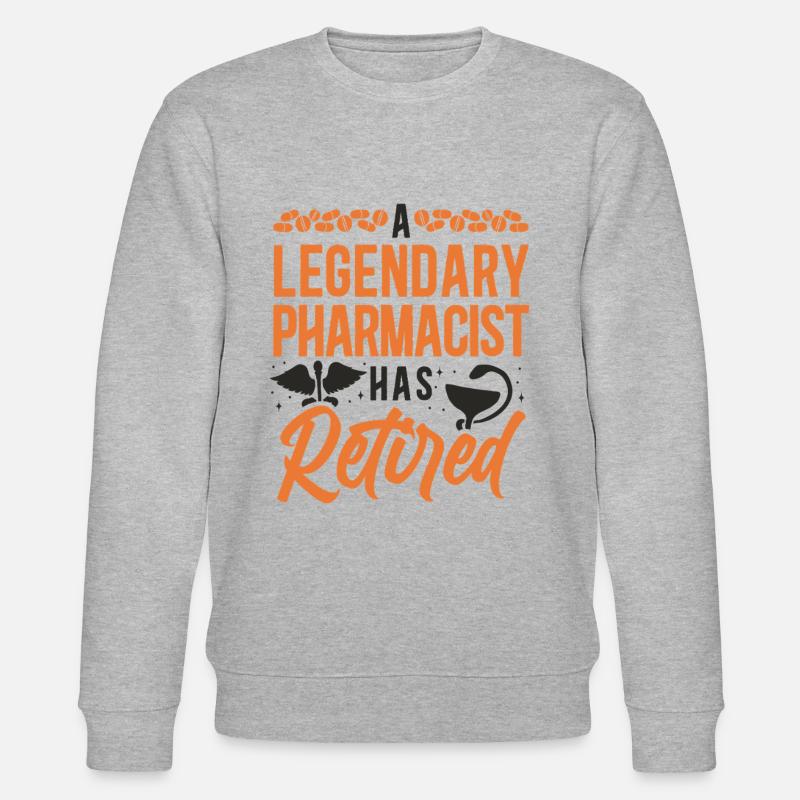 Technicien en pharmacie - Sweat bio CHANGER Stanley/Stella Unisexe - gris chiné
