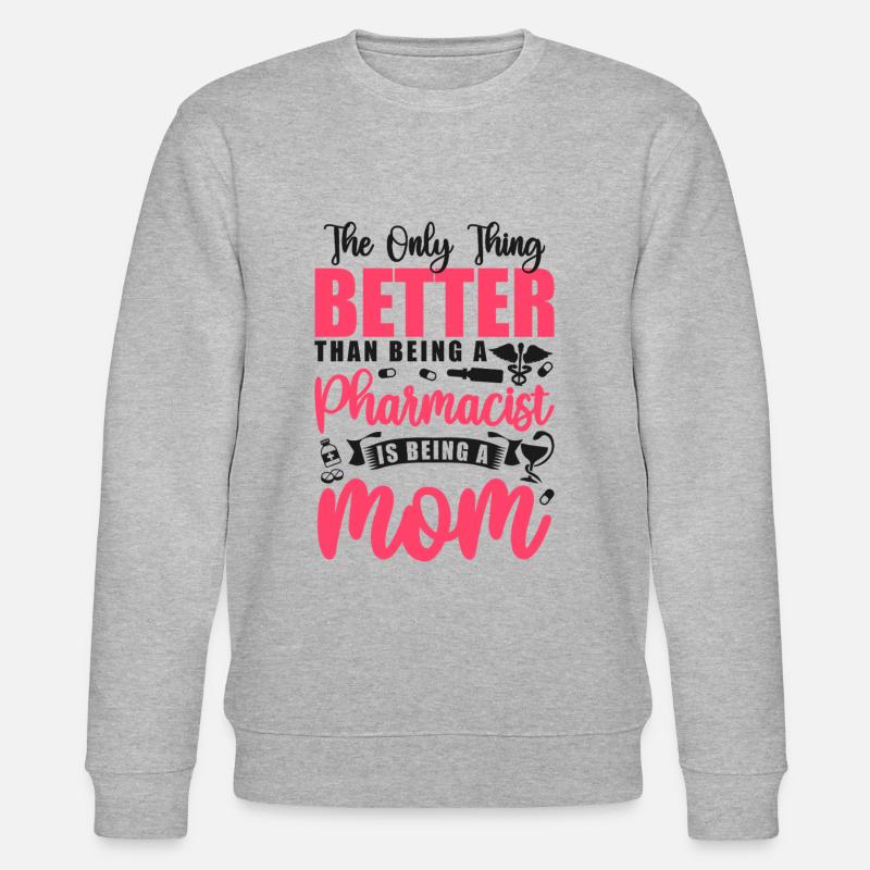Pharmacy Tech Technician - Stanley/Stella CHANGER Unisex Organic Sweatshirt - heather grey