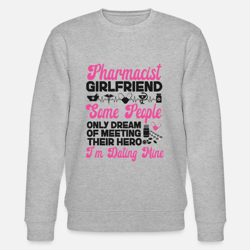 Pharmacy Tech Technician - Stanley/Stella CHANGER Unisex Organic Sweatshirt - heather grey