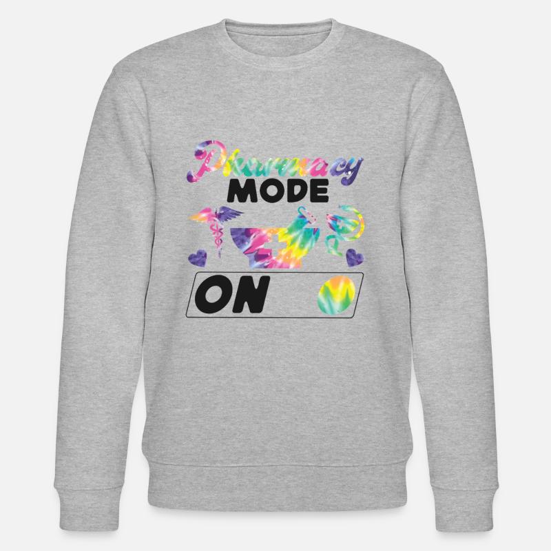 Pharmacy Tech Technician - Stanley/Stella Unisex Bio-Sweatshirt CHANGER  - Grau meliert