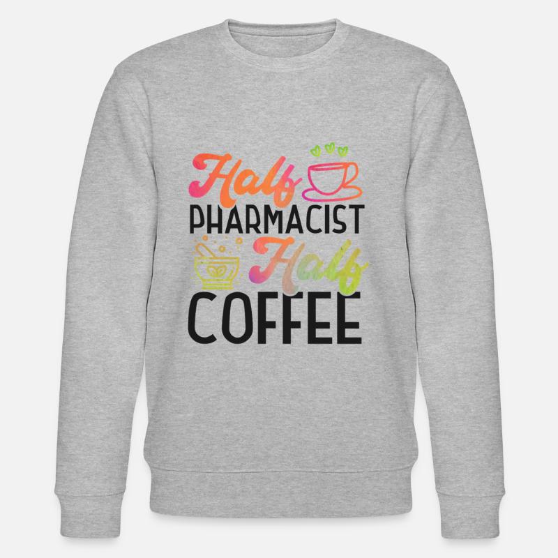 Pharmacy Tech Technician - Stanley/Stella Unisex Bio-Sweatshirt CHANGER  - Grau meliert