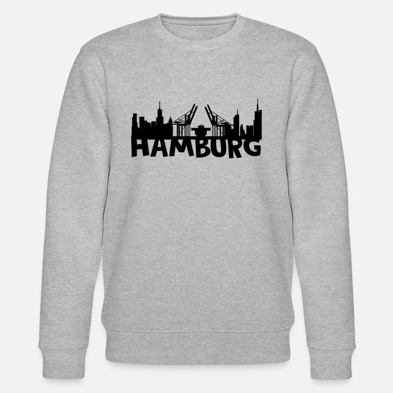 toits de Hambourg - Sweat bio CHANGER Stanley/Stella Unisexe - gris chiné