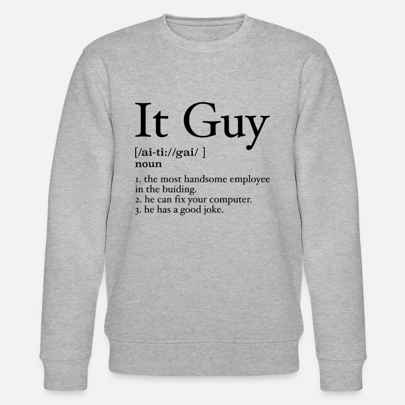 It guy definition - Sweat bio CHANGER Stanley/Stella Unisexe - gris chiné