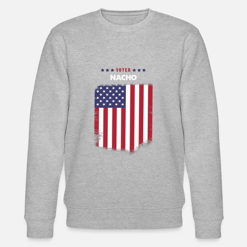 Wähler Nacho - Stanley/Stella Unisex Bio-Sweatshirt CHANGER  - Grau meliert