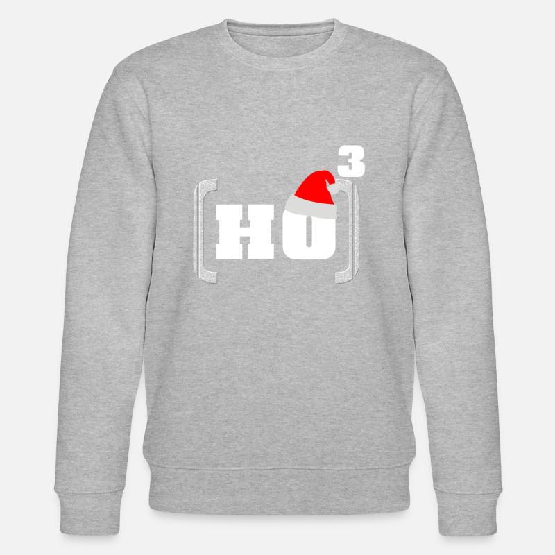 Hohoho Maths Noël - Sweat bio CHANGER Stanley/Stella Unisexe - gris chiné
