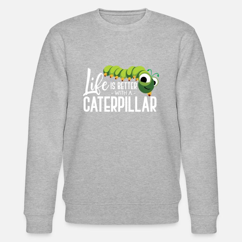 Caterpillar Caterpillar - Stanley/Stella Unisex Bio-Sweatshirt CHANGER  - Grau meliert