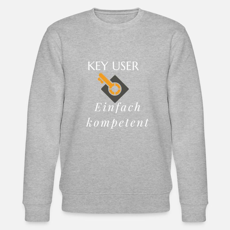 Key User - Stanley/Stella Unisex Bio-Sweatshirt CHANGER  - Grau meliert