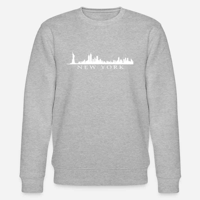 New York - Stanley/Stella Unisex Bio-Sweatshirt CHANGER  - Grau meliert