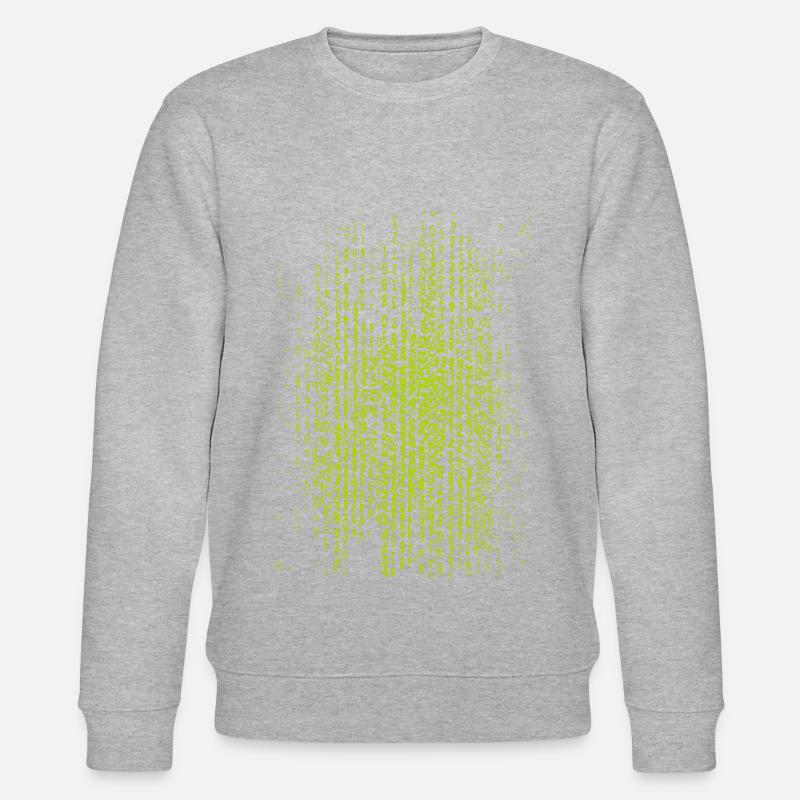 Matrice verticale - Sweat bio CHANGER Stanley/Stella Unisexe - gris chiné