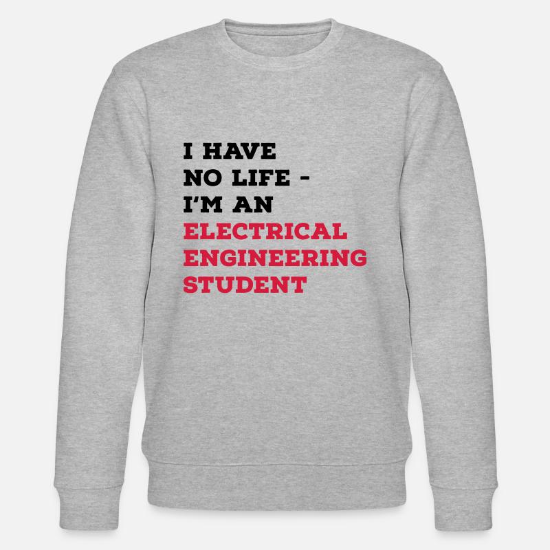 Electrical Engineering Studies - Stanley/Stella CHANGER Unisex Organic Sweatshirt - heather grey