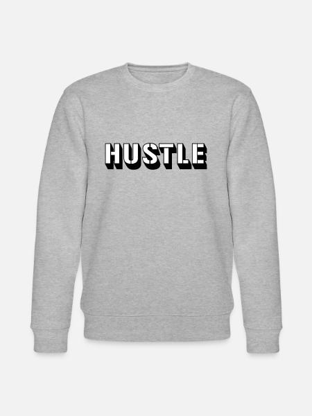Hustle - Stanley/Stella Unisex Bio-Sweatshirt CHANGER  - Grau meliert