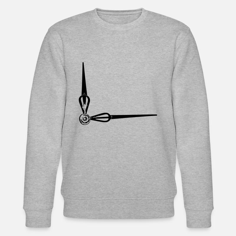 Uhr - Stanley/Stella Unisex Bio-Sweatshirt CHANGER  - Grau meliert