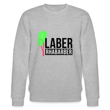 Rhubarbe Laber - Sweat bio CHANGER Stanley/Stella Unisexe - gris chiné - Devant - Nik (191cm) & Marisol (170cm)