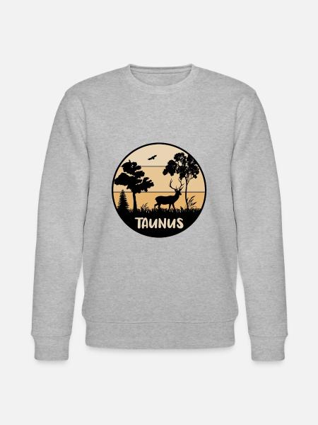 Taunus - Stanley/Stella Unisex Bio-Sweatshirt CHANGER - Grau meliert