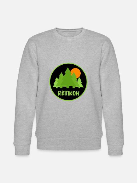 Rätikon - Stanley/Stella Unisex Bio-Sweatshirt CHANGER  - Grau meliert