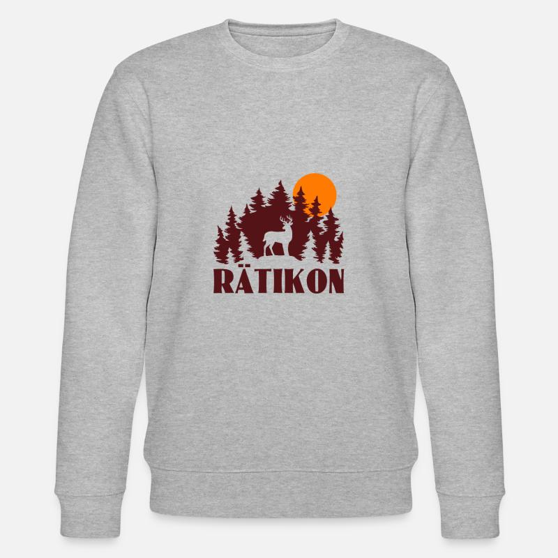 Rätikon - Sweat bio CHANGER Stanley/Stella Unisexe - gris chiné