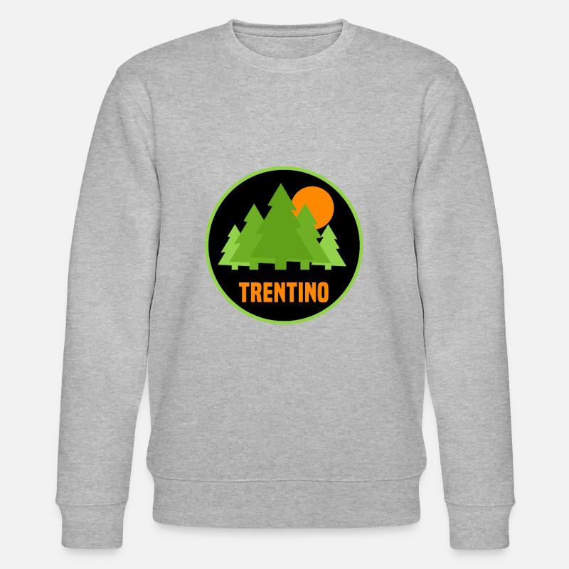 Trentino - Stanley/Stella Unisex Bio-Sweatshirt CHANGER  - Grau meliert