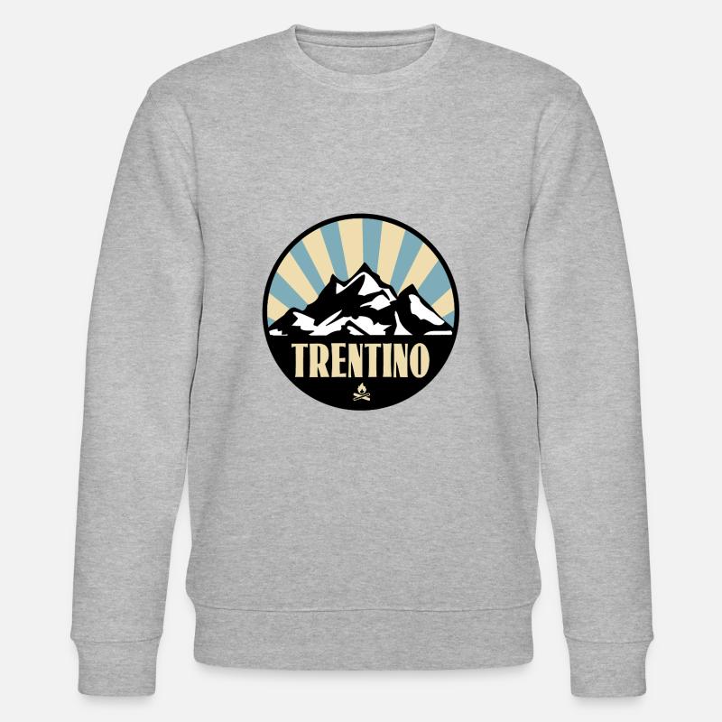 Trentino - Stanley/Stella Unisex Bio-Sweatshirt CHANGER  - Grau meliert